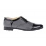 Marimea 40 - Pantofi dama casual gri din piele naturala - LRUTNLACGRI